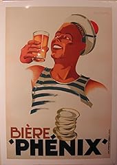 Bière phénix 50x70 d'occasion  Livré partout en France
