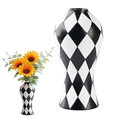 Chaies checkered vase for sale  Delivered anywhere in UK