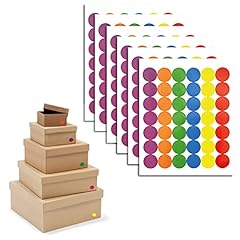 Etichette adesive colorate usato  Spedito ovunque in Italia 