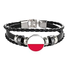 Drapeau pologne bracelet d'occasion  Livré partout en France