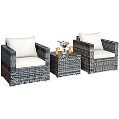 Relax4life 3pcs rattan for sale  Delivered anywhere in UK
