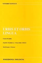 Urbis orbis lingua. usato  Spedito ovunque in Italia 