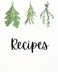 Recipe journal personal for sale  Delivered anywhere in UK