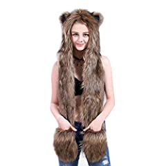 Wolf faux fur for sale  Delivered anywhere in UK