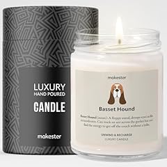 Basset hound candle for sale  Delivered anywhere in UK