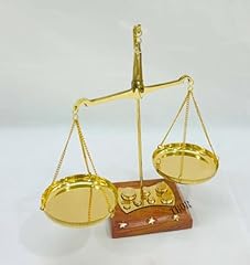 Bella bilancia ottone usato  Spedito ovunque in Italia 