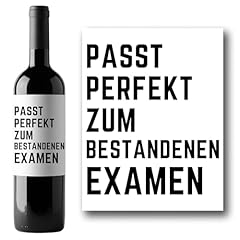 Weinetikett geschenk examen gebraucht kaufen  Wird an jeden Ort in Deutschland
