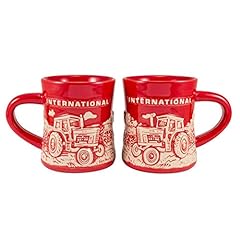 Farmall IH 1066 Raised-Relief Red Mug for sale  Delivered anywhere in USA 