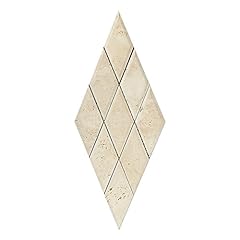 Ivory travertine diamond for sale  Delivered anywhere in USA 