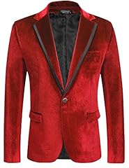Coofandy mens red for sale  Delivered anywhere in USA 