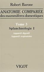 Anatomie comparée mammifères d'occasion  Livré partout en Belgiqu