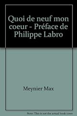 Coeur préface philippe d'occasion  Livré partout en France