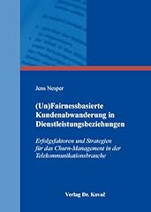 Fairnessbasierte kundenabwande gebraucht kaufen  Wird an jeden Ort in Deutschland