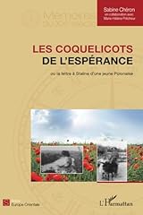 Coquelicots espérance lettre d'occasion  Livré partout en France