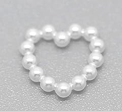 100 pearl heart for sale  Delivered anywhere in UK