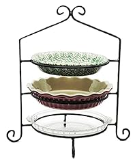Tier pie plate for sale  Delivered anywhere in USA 