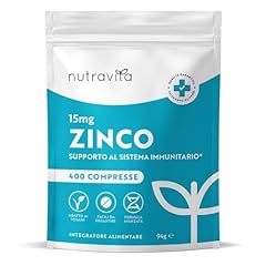 Zinco integratore 400 usato  Spedito ovunque in Italia 