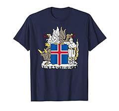 Island wappen shirt gebraucht kaufen  Wird an jeden Ort in Deutschland