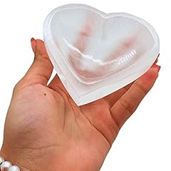 Selenite bowl heart for sale  Delivered anywhere in USA 