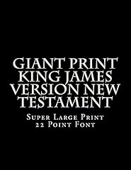 Giant print king for sale  Delivered anywhere in USA 