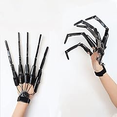 Thafikzi Halloween Gloves Wearable Skull Fingers Articulated for sale  Delivered anywhere in USA 