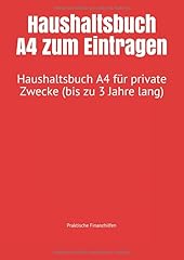 Haushaltsbuch zum eintragen gebraucht kaufen  Wird an jeden Ort in Deutschland