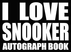 Love snooker autograph for sale  Delivered anywhere in UK