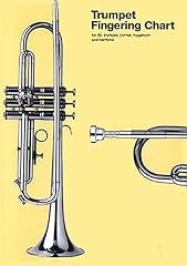 Trumpet fingering chart for sale  Delivered anywhere in UK