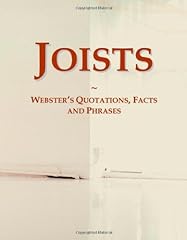 Joists webster quotations for sale  Delivered anywhere in UK
