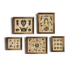Vintage tattoo flash for sale  Delivered anywhere in USA 
