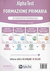 Alpha test. formazione usato  Spedito ovunque in Italia 