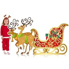 Cinnvoice cardboard santa for sale  Delivered anywhere in USA 