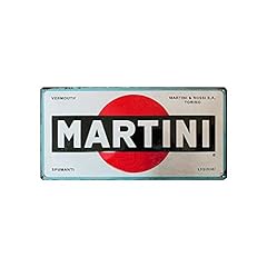 Martini logo white usato  Spedito ovunque in Italia 
