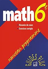 Math 6e. étapes d'occasion  Livré partout en France