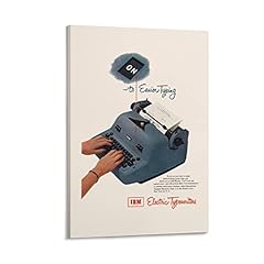 Retro typewriter poster for sale  Delivered anywhere in USA 