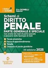 Schemi diritto penale. usato  Spedito ovunque in Italia 