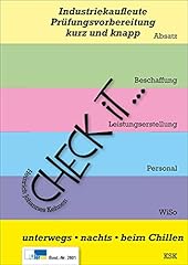 Check industriekaufleute prüf gebraucht kaufen  Wird an jeden Ort in Deutschland