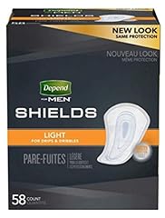 Dependsmen incontinence shield for sale  Delivered anywhere in USA 