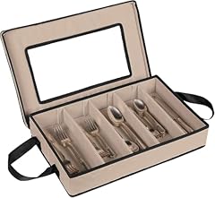 Flatware storage case for sale  Delivered anywhere in USA 