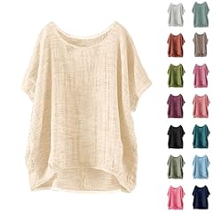 Cheesecloth tops casual for sale  Delivered anywhere in UK