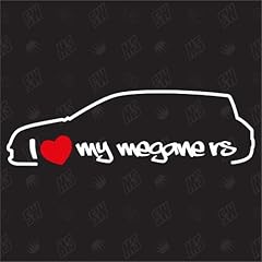 Love megane autocollant d'occasion  Livré partout en France
