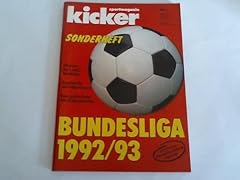 Sonderheft bundesliga 1992 gebraucht kaufen  Wird an jeden Ort in Deutschland