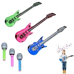 Pcs inflatable guitar for sale  Delivered anywhere in UK