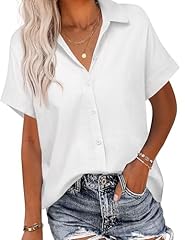 Hotouch linen tops for sale  Delivered anywhere in USA 