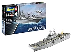Used, Revell 05178 Assault Carrier USS WASP Class 1:700 Scale for sale  Delivered anywhere in UK