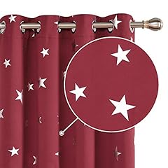 Deconovo christmas curtains for sale  Delivered anywhere in UK
