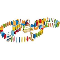 Hape set domino usato  Spedito ovunque in Italia 