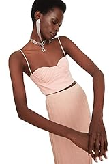 Trendyol salmon strapless usato  Spedito ovunque in Italia 