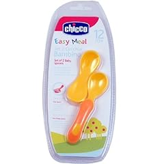Usato, Chicco- Baby First Easy Meals Set Of 2 Spoons 12M+ by CHICCO (ARTSANA SpA) usato  Spedito ovunque in Italia 
