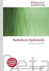 Rubidium hydroxide base usato  Spedito ovunque in Italia 